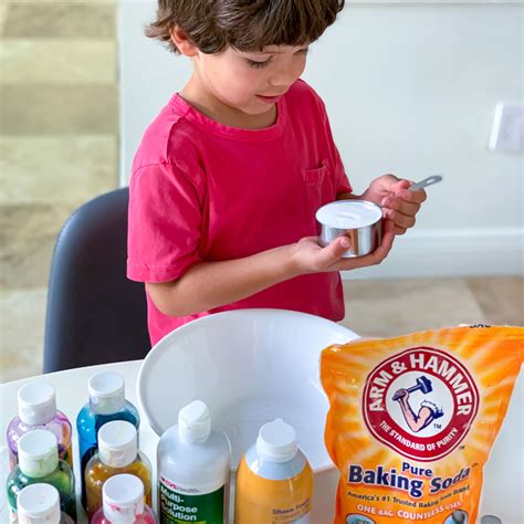 Shaving Cream Slime Recipe How To Make Fluffy Slime 7 Days Of Play