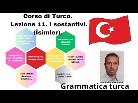 Corso Di Turco Lezione I Sostantivi Simler Youtube