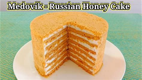 Medovik Russian Honey Cake Recipe The Ultimate Honey Cake Recipe