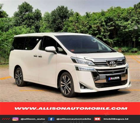 Km Low Rb Toyota Vellfire G Atpm At Matic Mobil Bekas