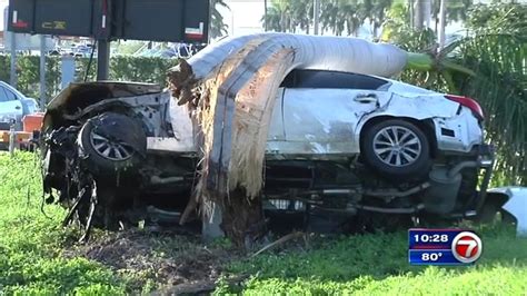 Driver Killed After Crash On Macarthur Causeway Sends Car Airborne