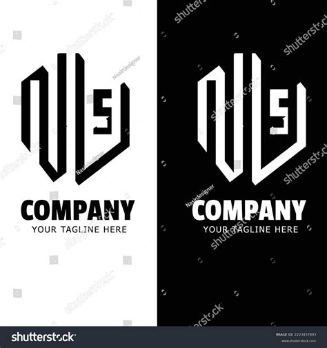 Nvs Letter Company Logo Vector Stock Vector (Royalty Free) 2223437893 ...