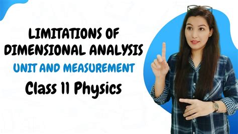 Limitations Of Dimensional Analysis Unit And Measurement Class