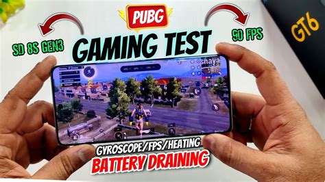 Realme Gt Pubg Bgmi Gaming Fps Heating Battery Draining Test