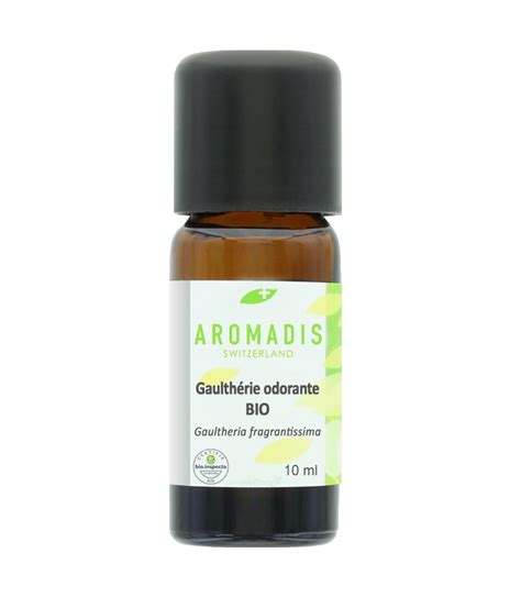 Ätherisches BIO Öl Wintergrün Aromadis 10ml