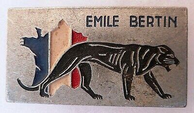 Insigne Marine Croiseur Emile Bertin Panth Re Carte Original Augis