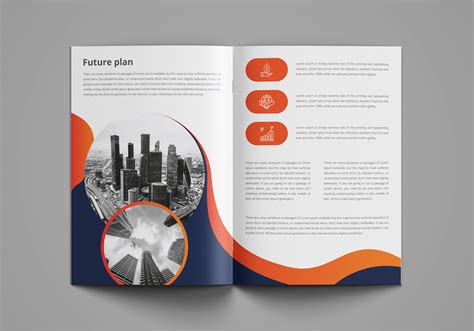 Creative company Brochure template on Behance