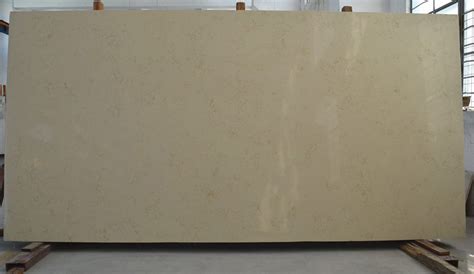 Pure Beige Quartz Slab Artificial Quartz Stone Slabs Quartz