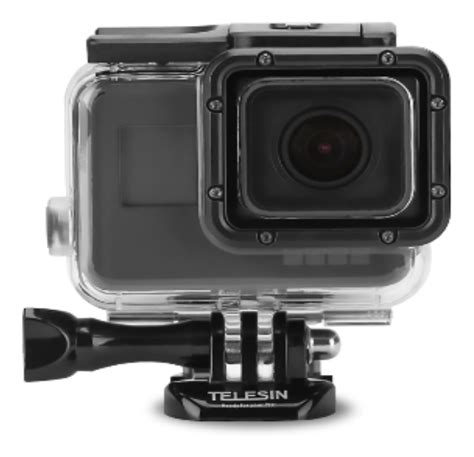 Caixa Estanque Gopro Hero 5 6 E 7 Black tampa Touch telesin Frete grátis