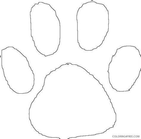 Bear Claw Coloring Pages