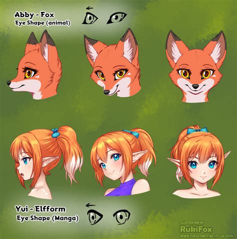 Eye Shapes By Rukifox On Deviantart