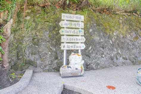 新北瑞芳景點》猴硐貓村景點半日遊，可愛貓星人、入村規則說明、咖啡廳、貓咪隧道樓梯 小腹婆大世界