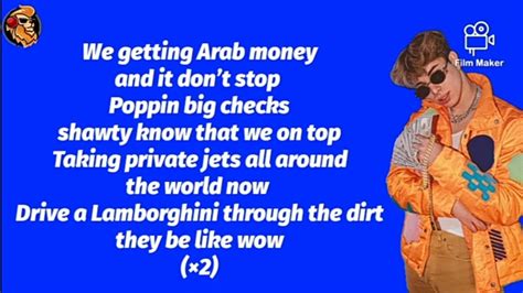 Keemokazi Arab Money Lyrics Master Lyrics Youtube