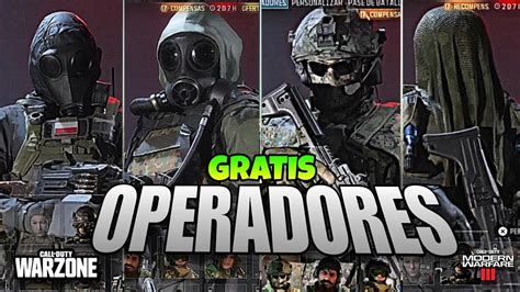 TODOS LOS OPERADORES QUE PUEDES OBTENER GRATIS WARZONE 3 TOP 6