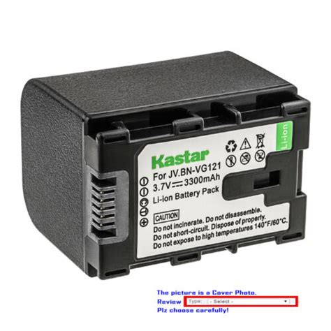 Kastar Replacement Battery For JVC BN VG121 BN VG114U JVC Everio GZ