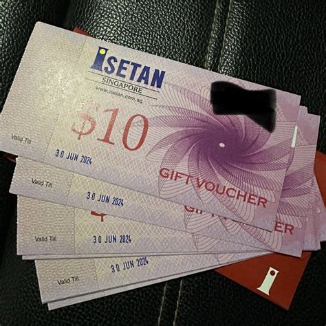 Isetan Voucher Tickets Vouchers Vouchers On Carousell