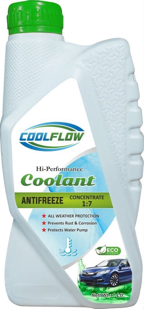 Green Cool Flow Antifreeze Coolant Concentrate Packaging Type