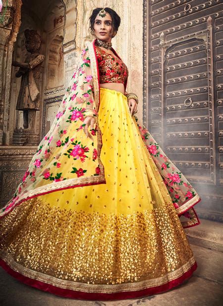 Wedding Wear Designer Sequins Work Lehenga Choli Collection Catalog