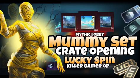 YELLOW MUMMY SET LUCKY SPIN 1000 UC Killer Gamer OP YouTube