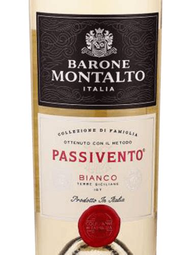 Barone Montalto Collezione Di Famiglia Passivento Bianco Vivino US