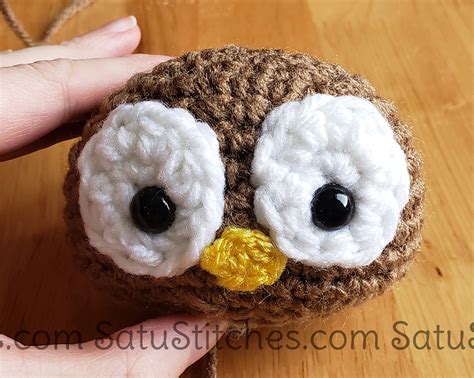 Graduation Owl Crochet Pattern Satustitches