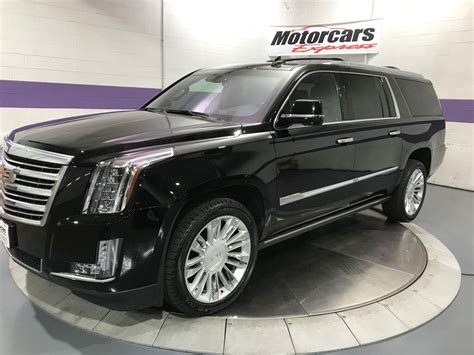 2017 Cadillac Escalade Esv Platinum Stock 24599 For Sale Near Alsip Il Il Cadillac Dealer