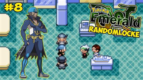 POKÉMON ESMERALDA RANDOMLOCKE EL JEFE DEL EQUIPO AGUA 8