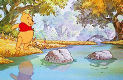 Winnie The Pooh Crosses River Gifdb