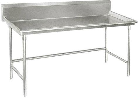 Advance Tabco BSR 48 48 Stainless Steel Sorting Table W Backsplash