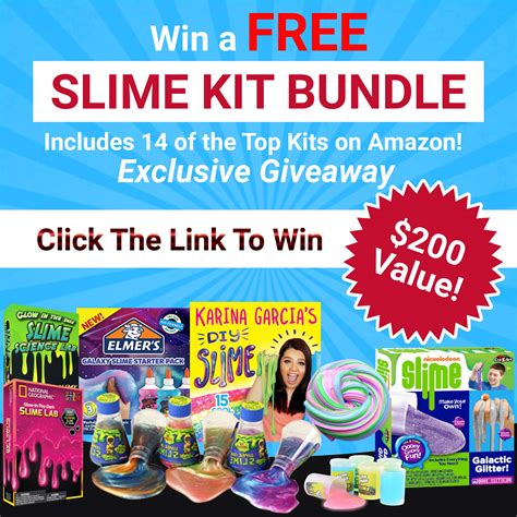 Win a FREE Slime Kit Collection – 14 BEST SELLING Slime Kits ...