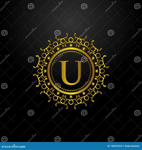 Luxury Circle Logo Stock Vector Illustration Of Henna