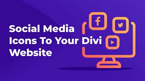 How To Add Social Media Icons To Your Divi Website With Divi Icon Party