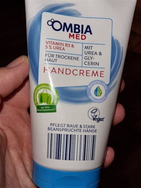 Ombia Med Handcreme Vitamin B Urea Inci Beauty