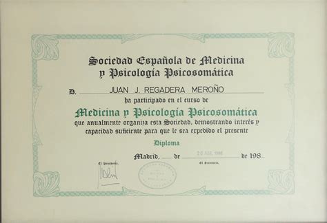 Diplomas Cattell Psicólogos