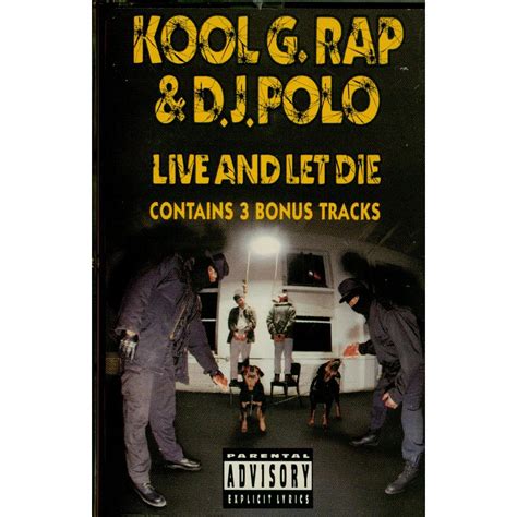 Kool G Rap And Dj Polo Live And Let Die Tape 1992 Us Original Hhv