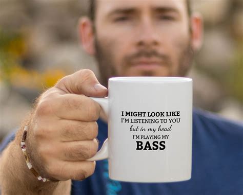 Bass Guitar Player Gift Bass Player Mug Gift For Bass Player Etsy