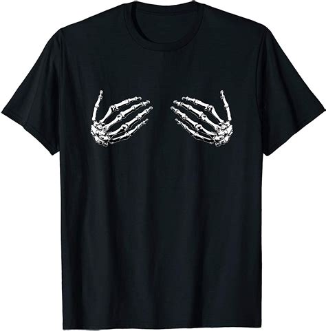 Skeleton Hands Funny Humor Halloween T Shirt In 2020 Halloween