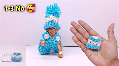 No Laddu Gopal Winter Cap Laddu Gopal Ki Cap Crochet Hat For Kanha