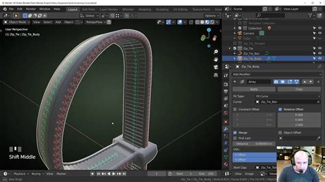 Blender Array And Curve Modifier Magic YouTube