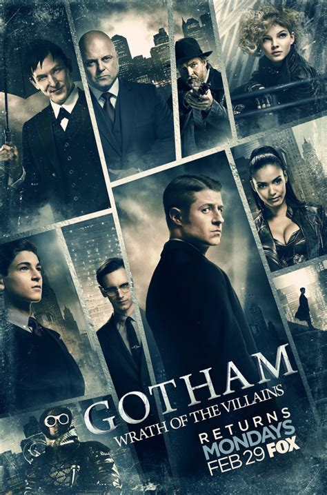 Gotham: Wrath of the Villains - Season 2B Poster - Gotham Photo ...