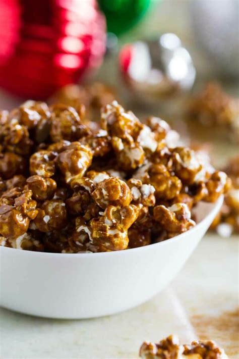 Homemade Baked Caramel Popcorn Taste And Tell