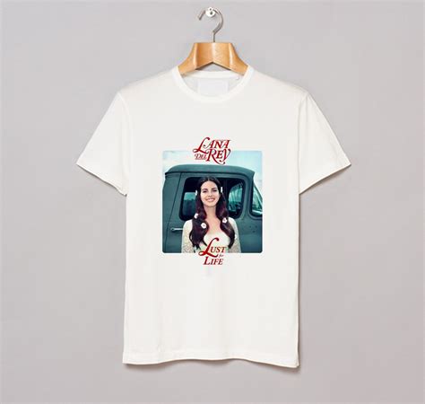 Lana Del Rey Rose Lust For Life T Shirt KM Kendrablanca