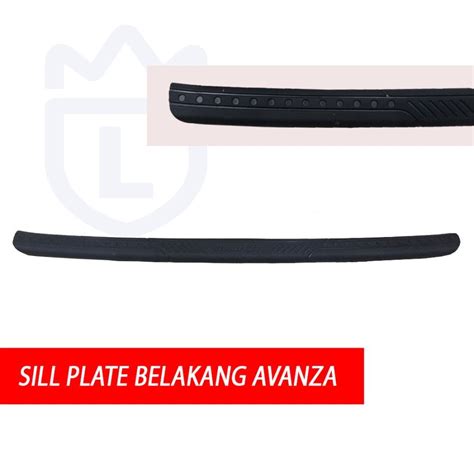 Sill Plate All New Avanza Belakang Bagasi Lowin