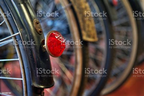 Back Of Old Black Bicycle Stock Photo Download Image Now Aluminum