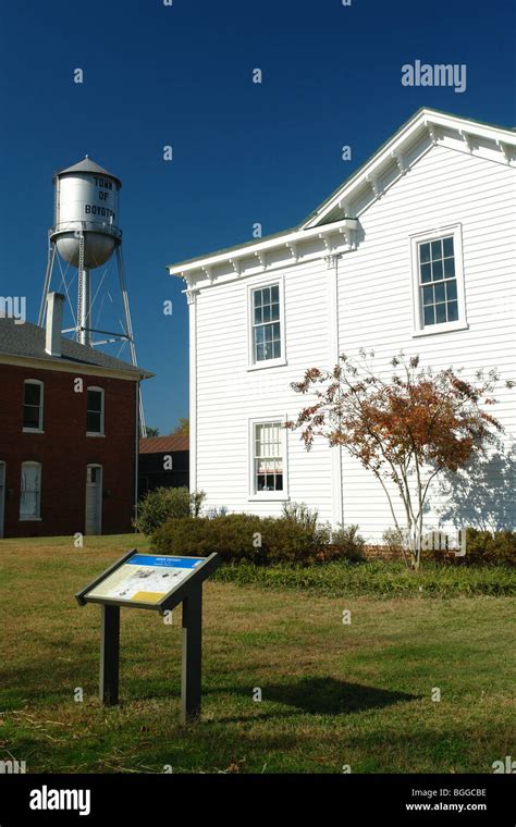 Ajd61806 Boydton Va Virginia Historic Boydton Boyd Tavern Stock