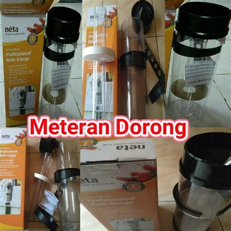 Jual Rain Gauge NETA Alat Pengukur Curah Hujan Shopee Indonesia