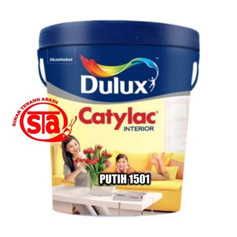 Jual CAT TEMBOK CATYLAC INTERIOR 1501 PUTIH 25 KG - Kota Bandung ...