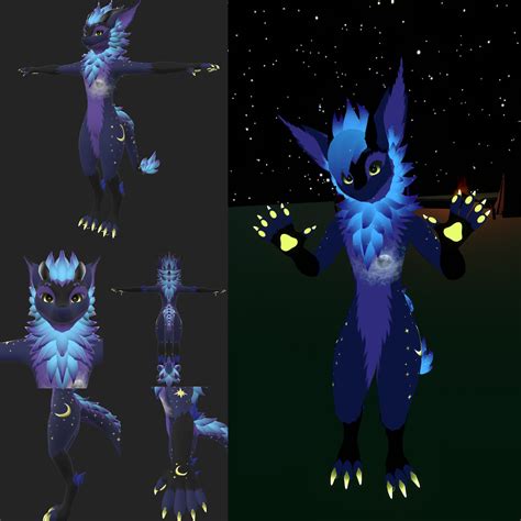 Vrchat Furry Avatar Retexture Wickerbeast Nardodragon Besuru Kirin