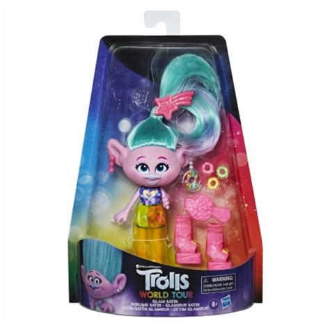 Hasbro Dreamworks Trolls World Tour Glam Satin Doll Ct Fred Meyer