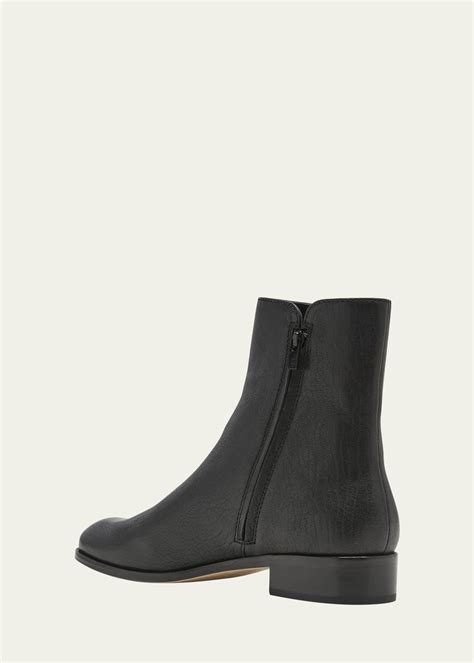 Loeffler Randall Slim Leather Ankle Booties Bergdorf Goodman